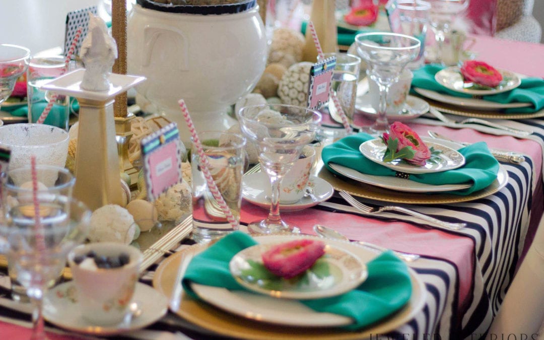 If Kate Spade hosted a Vintage Tea Party…