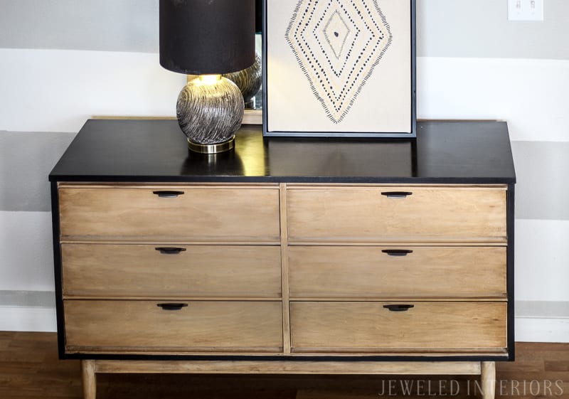 DIY Tutorial! Two-Toned, Rustic, Mid-Century Modern ...