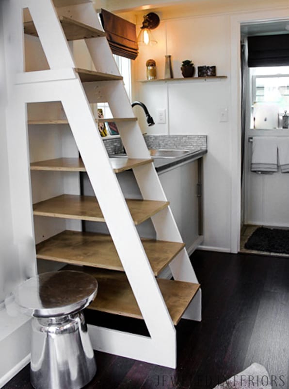Tiny Home, Tiny House, Jeweled Interiors, Porch, Kitchen, Living Room, Bedroom, Kitchen, Wheels, Loft, Decorate, Design, beautiful, stunning, rustic, chic, polished, mirror, bedding, bed, couch, wood, aluminum, backsplash, Tiny Home, Tiny House, Jeweled Interiors, Porch, Kitchen, Living Room, Bedroom, Kitchen, Wheels, Loft, Decorate, Design, beautiful, stunning, rustic, chic, polished, mirror, bedding, bed, couch, wood, aluminum, backsplash,