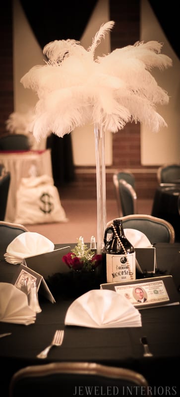 1920's Great Gatsby Speakeasy Party, Jeweled interiors