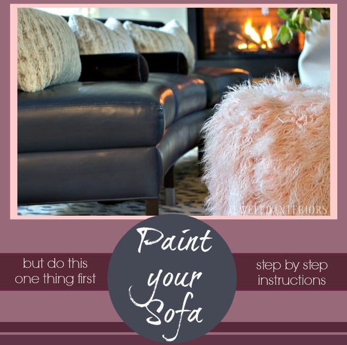 How to Paint Your Furniture in One Step