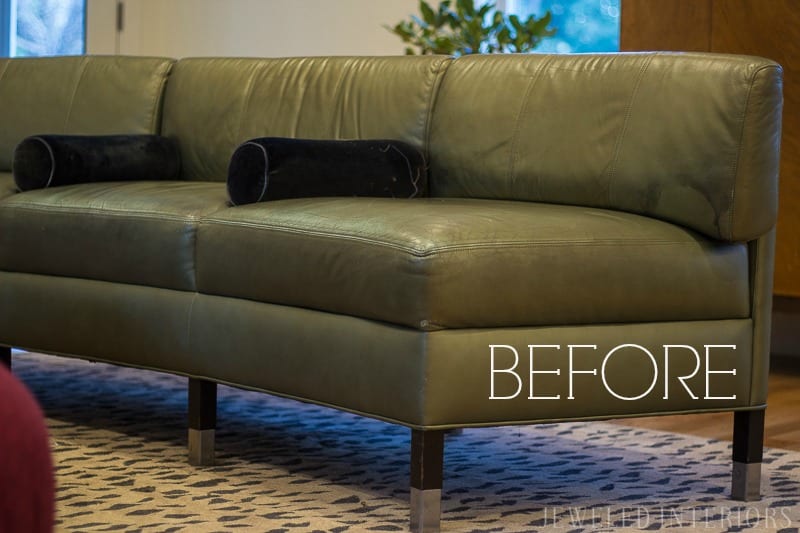 How I PAINTED my $100 Craigslist couches to look BRAND NEW!!! ⋆ Jeweled  Interiors