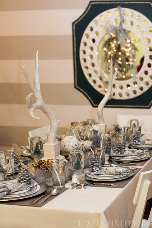 How To Set Up A Statement Making Buffet Table For Your Next Party Jeweled Interiors