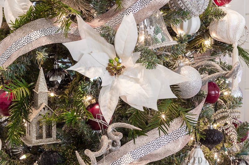 Palm Christmas Tree and Holiday Decor ⋆ Jeweled Interiors