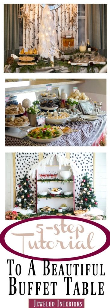 How to Set-up a Statement Making Buffet Table for Your Next Party ⋆ ...
