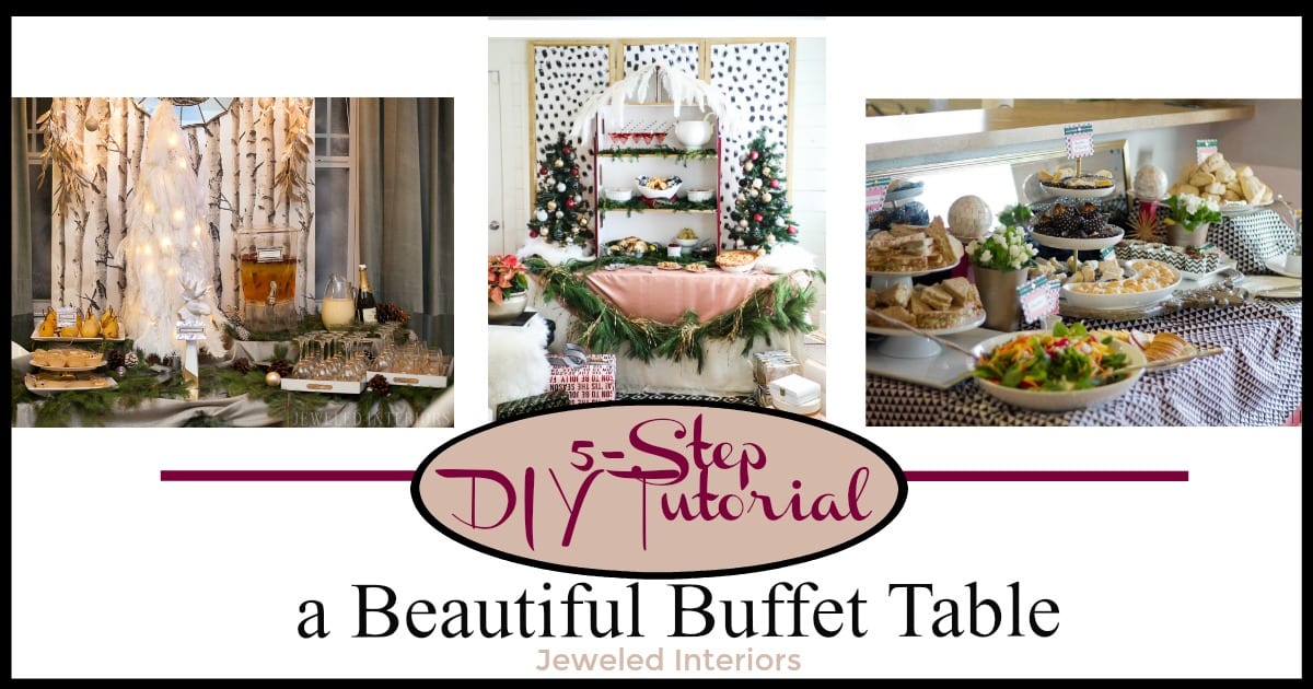 How To Set A Buffet Table - How To Set Up A Buffet Table Sweetpea Lifestyle : Have a consistent colour palette 2.