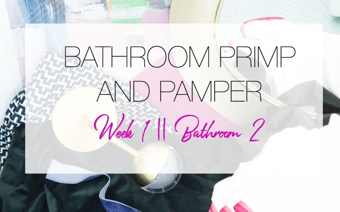 BP&P CHALLENGE | BATHROOM 2 | WEEK 1| A Bold yet Chic Bathroom Plan || Can a Hot Pink Bathroom REALLY Look Good?