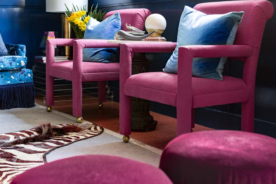 JRL Interiors — Decorating with Pink