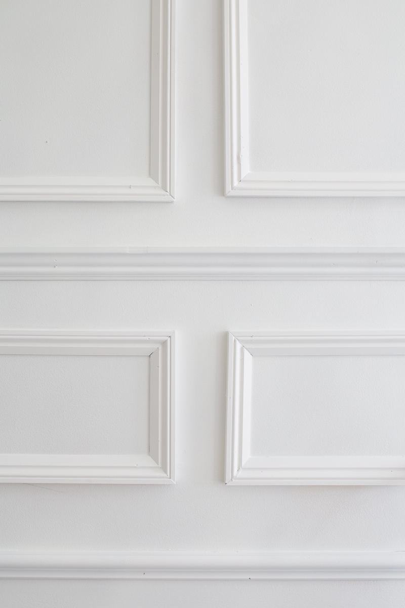 Five Moulding Tricks to Give Height to Your Ceilings, Moulding hack, moulding ideas, moulding tutorial, Jeweled Interiors, metrie moulding, architrave, crown moulding, chair moulding, dado, Farrow and Ball Paint, Panel, mould, mold, moulding, molding, shoe, ORC Week 2