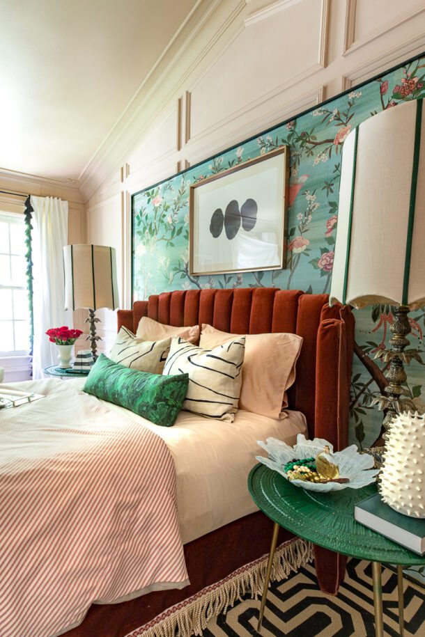 Channel Tufted Headboard DIY | Art Deco or Hollywood Regency Bed ...