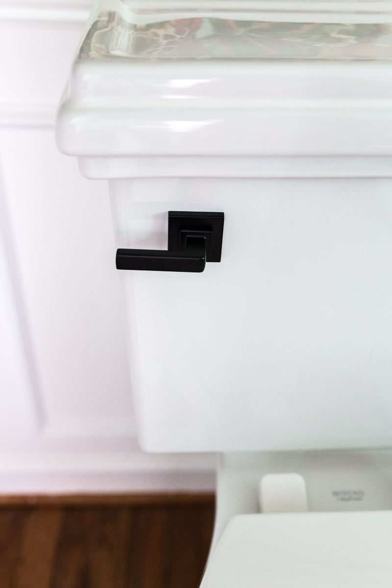 miseno toilet lever, black toilet lever