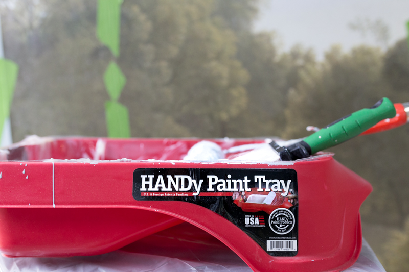 handy paint tray used for wallpaper paste and paint