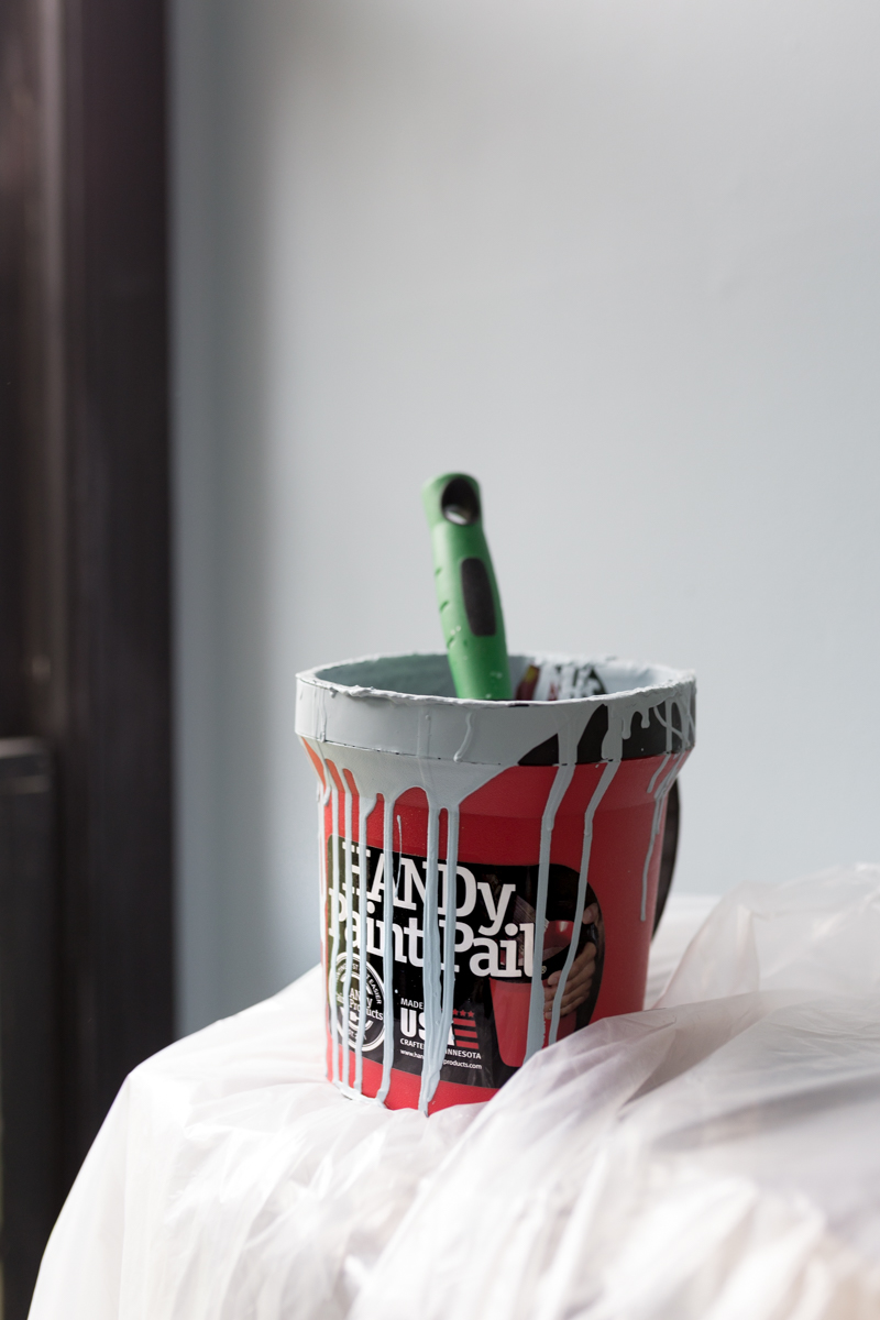 handy paint tray used for wallpaper paste and paint