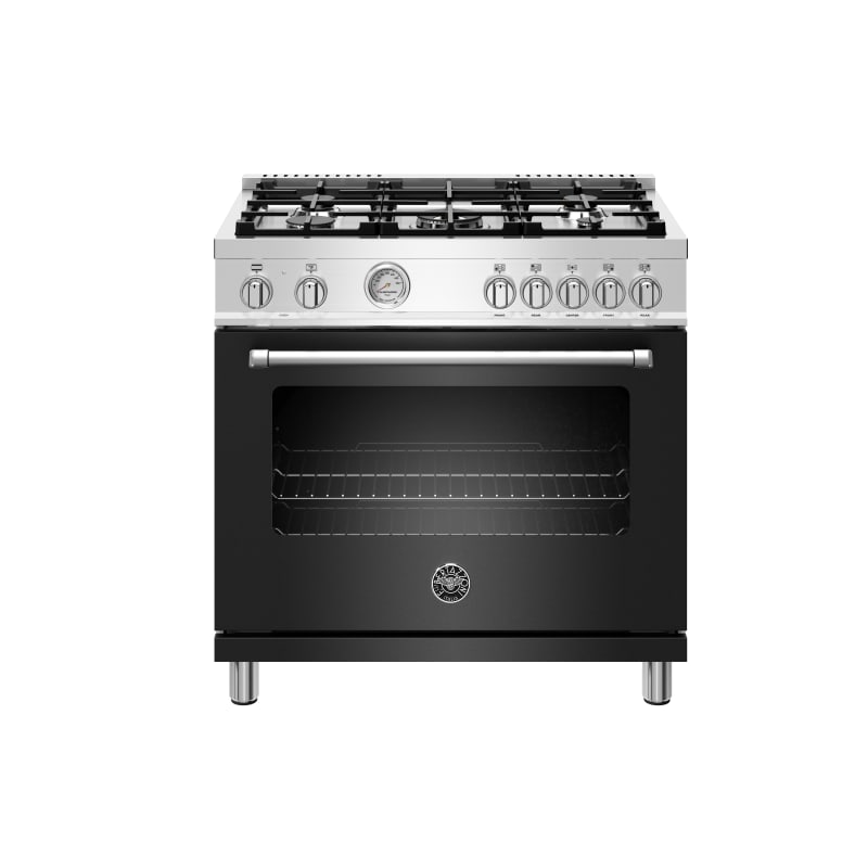 Bertazzoni Master series 30 in gas range in matte black