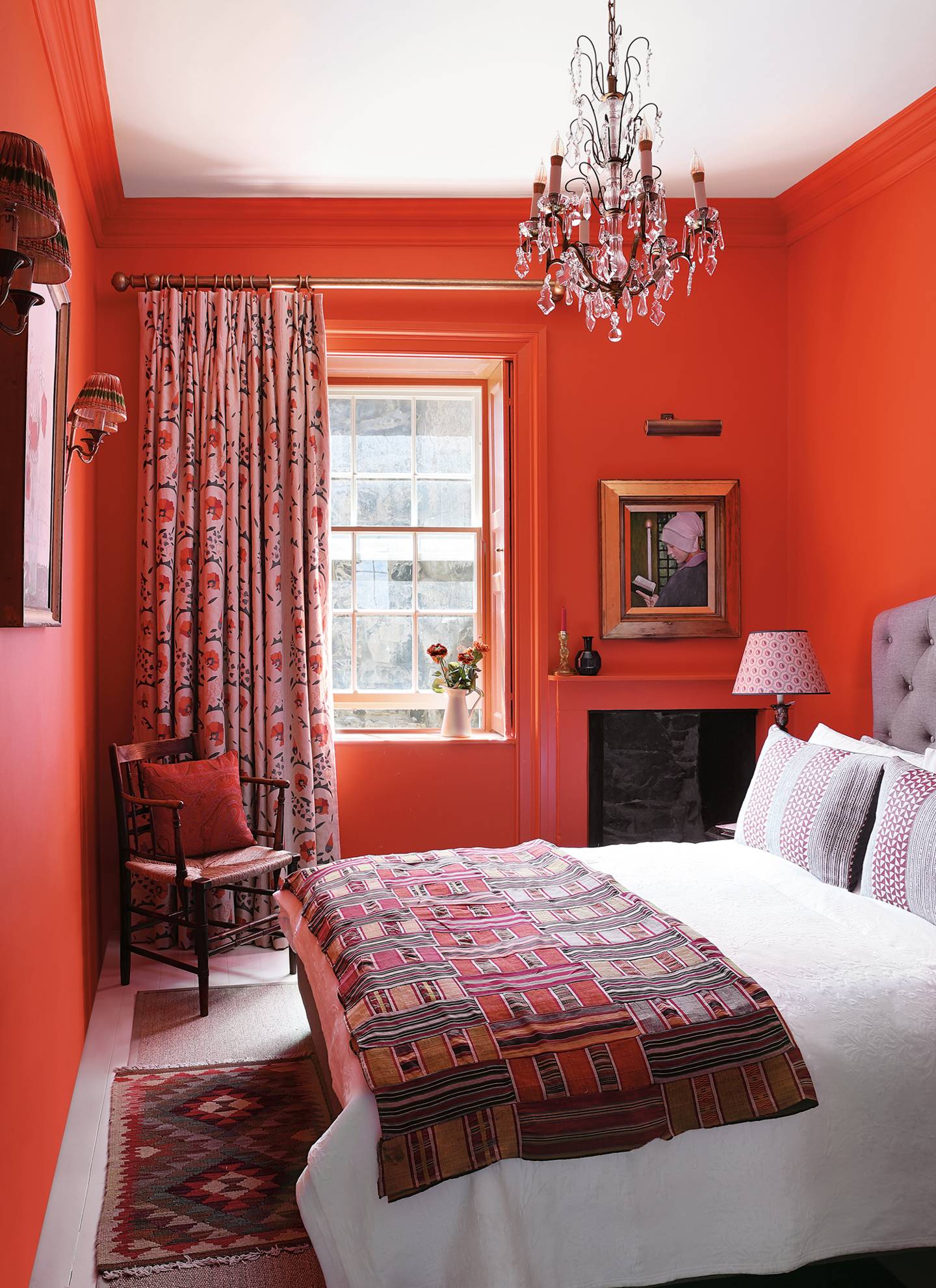 A guide to using Charlotte's Locks Orange Paint, Farrow and Ball, setting plaster, moulding, furniture, Anthropologie, refinish furniture, orange paint, Hermes orange, Hermes paint