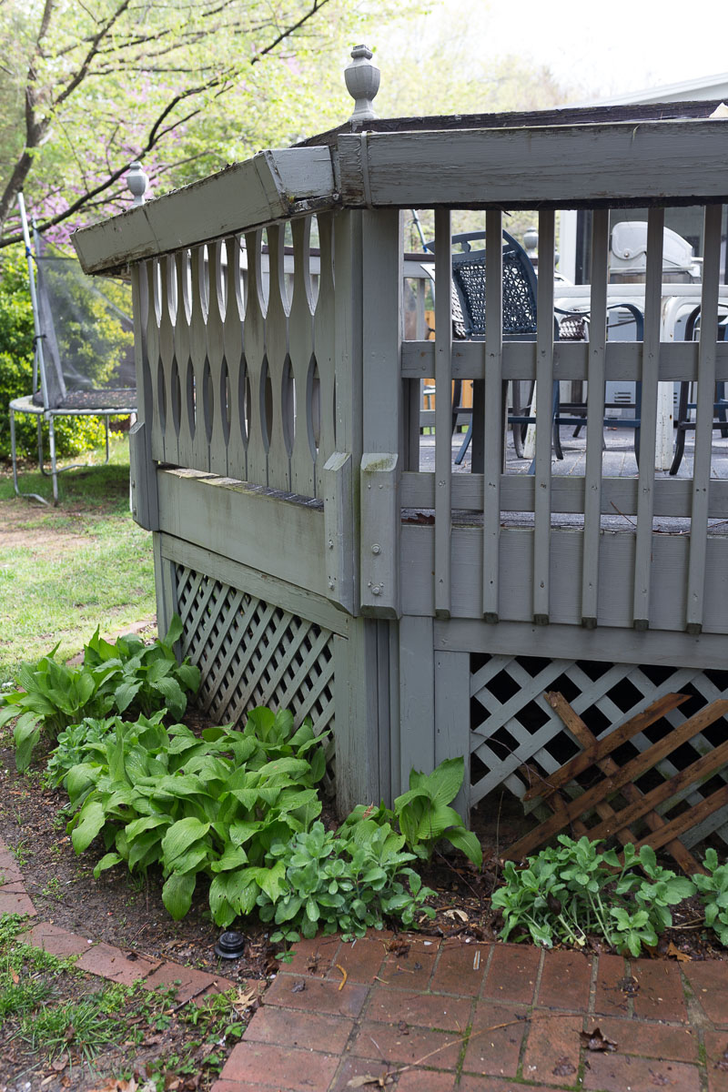 Deck before Rustoleum