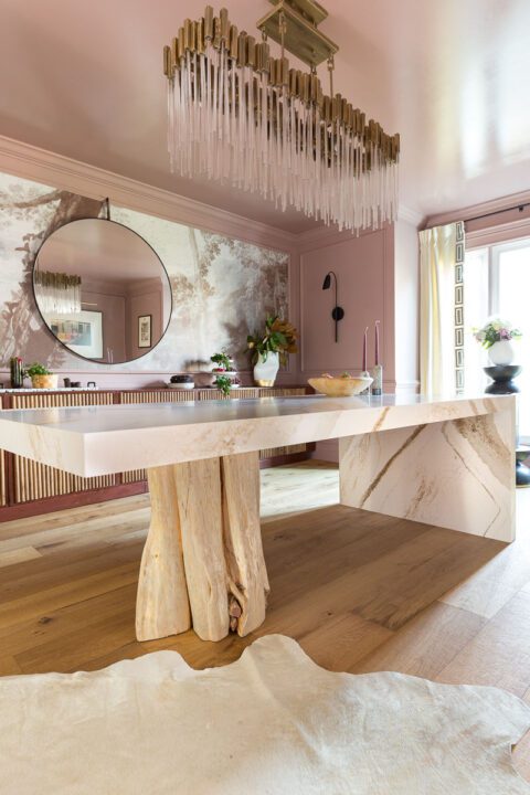 Glamorous Dining Room Reveal One Room Challenge ⋆ Jeweled Interiors
