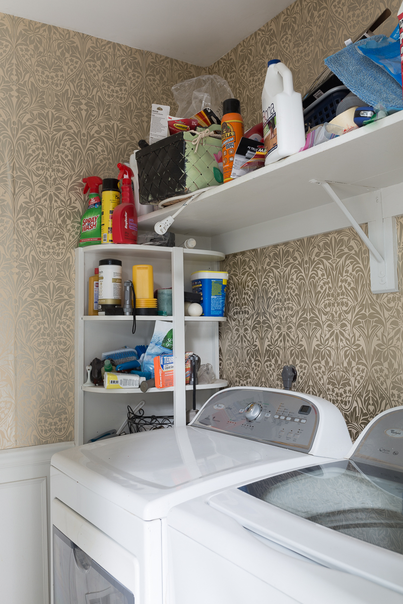 DIY Laundry Room Countertop (Using an Old Door!) - Erin Zubot Design