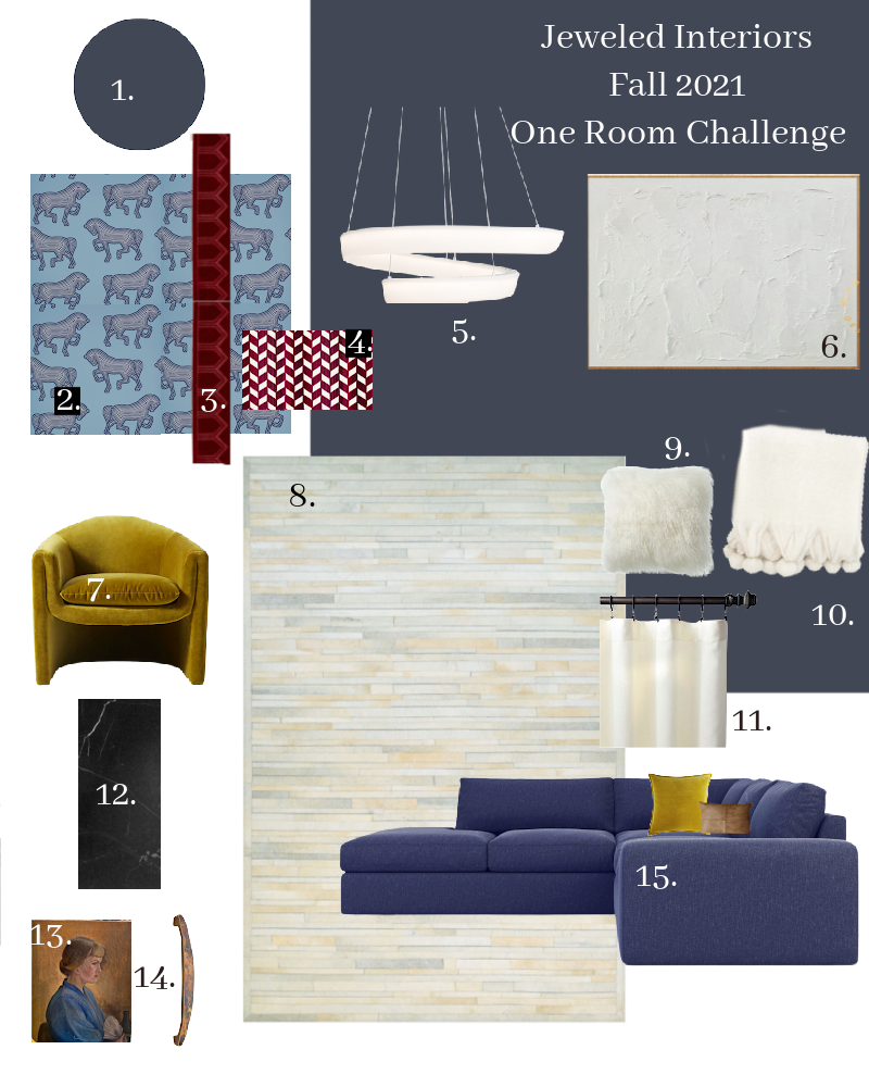 Fall 2021 One Room Challenge Plans