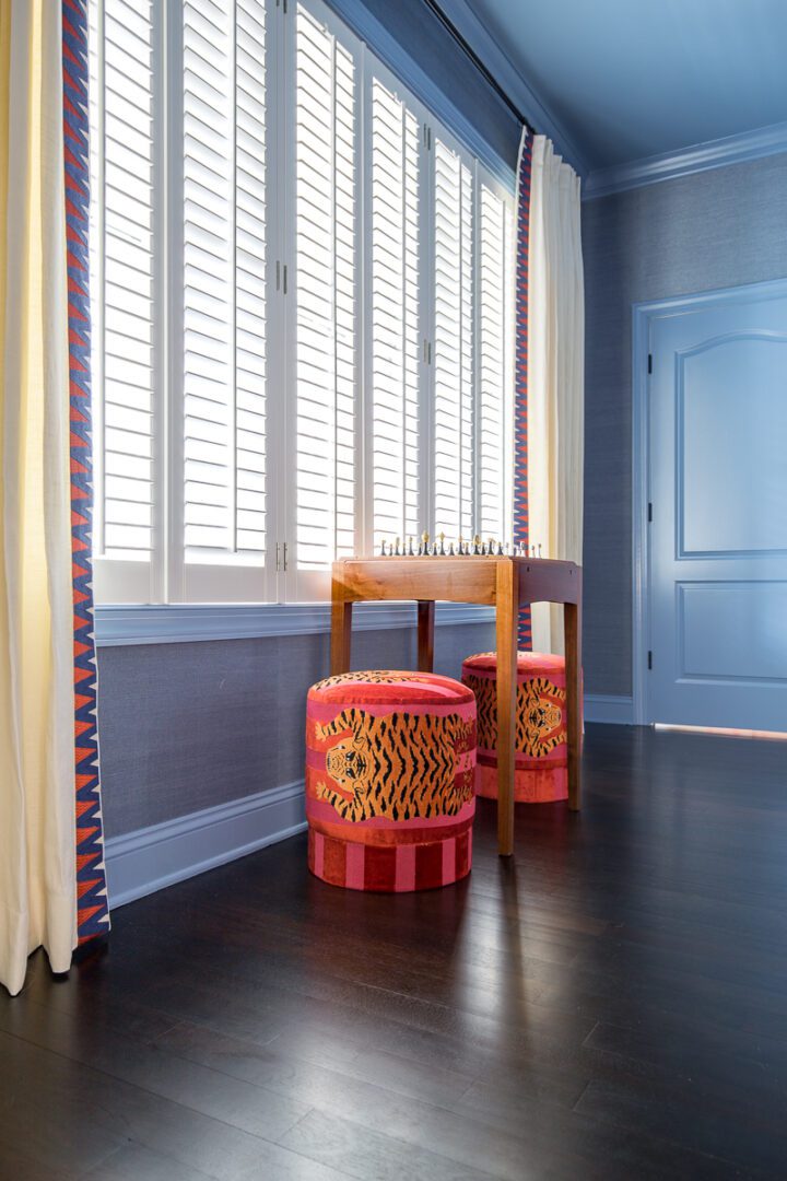 Image showcasing Grasscloth Living Room Reveal ⋆ Jeweled Interiors