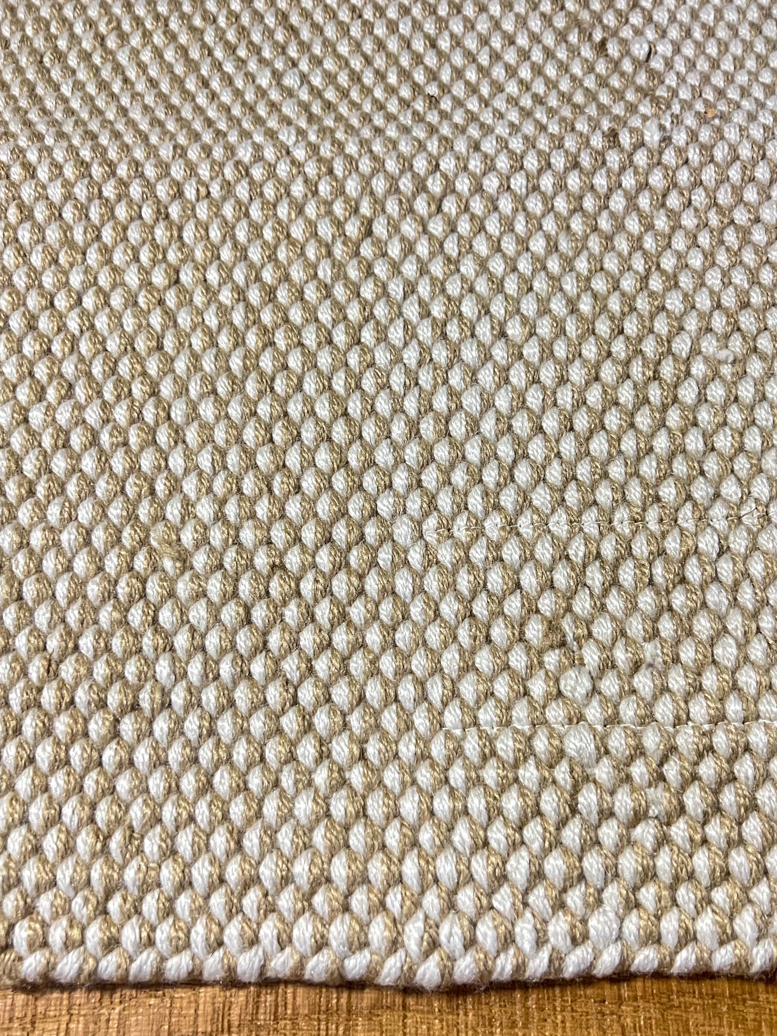 pebble natural hand woven PET UV rug, woven rug, rug guide, annie selke