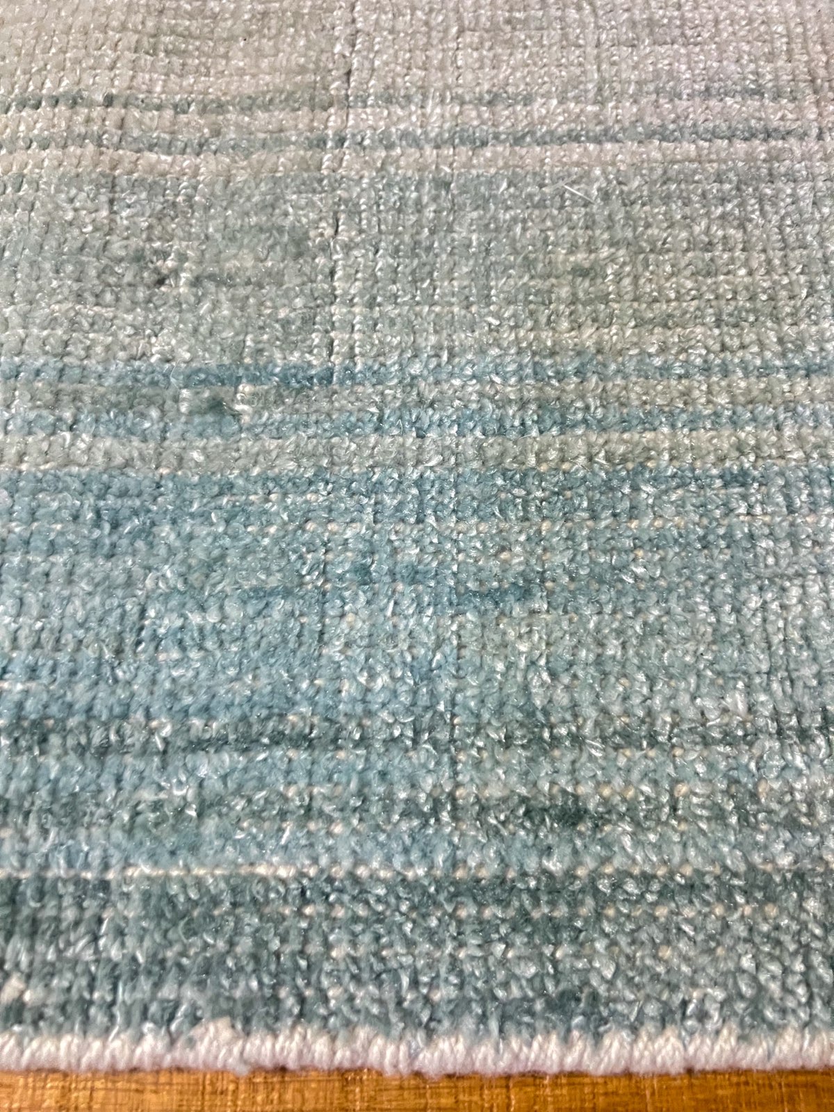 woven rug, rug guide, annie selke, Pandora Sky loom knotted polyester rug