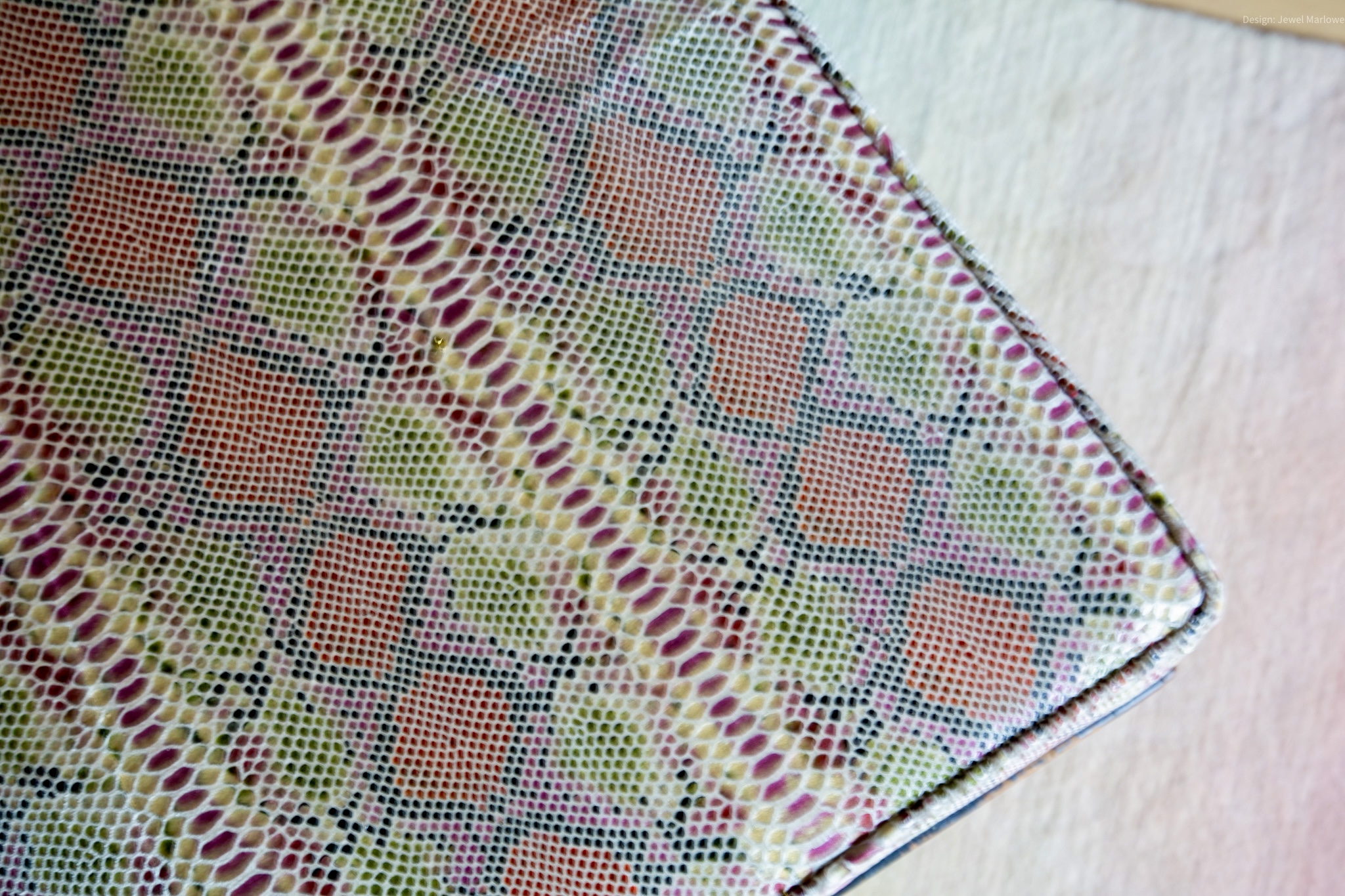 Medusa Fabricut Fabric on antique chair detail, Jewel Marlowe, Hampton Designer showhouse