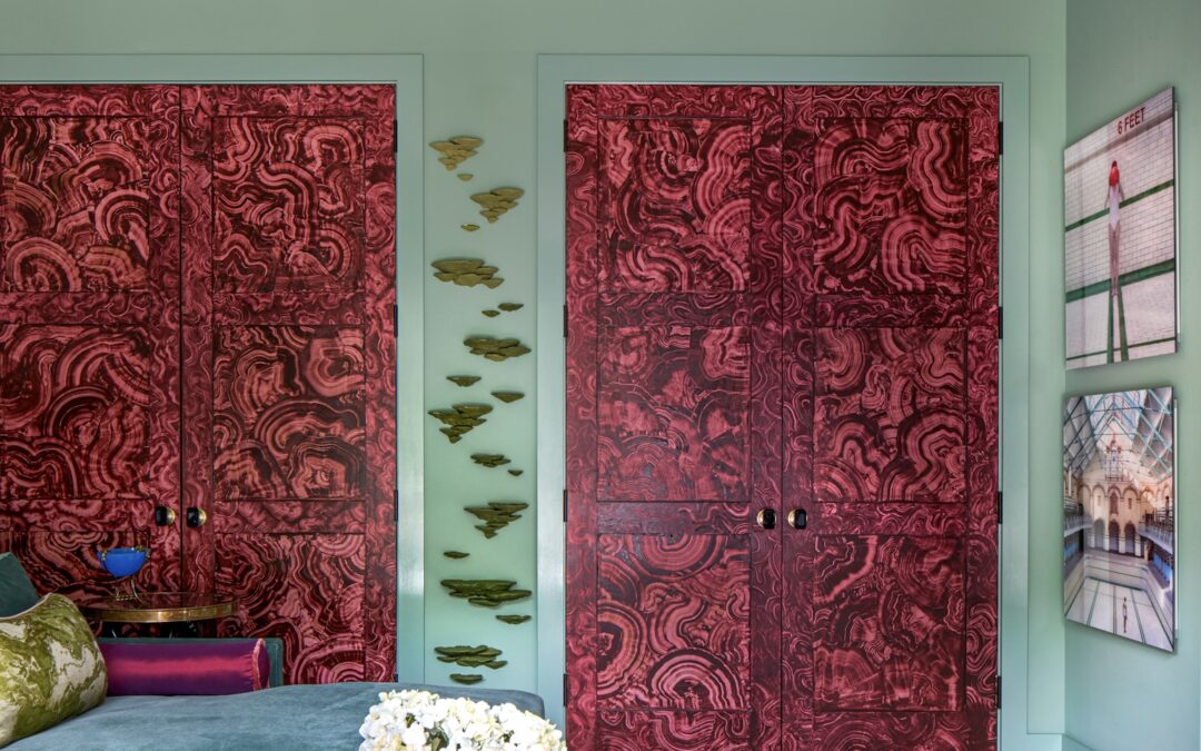 Jewelachite Tutorial- How to Faux Finish Red Malachite